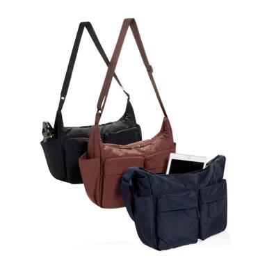 KENTO URBAN RCS gerecyclede nylon gewatteerde schoudertas