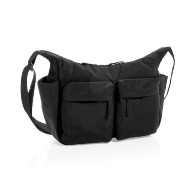 KENTO URBAN RCS gerecyclede nylon gewatteerde schoudertas