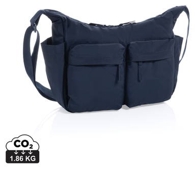 KENTO URBAN RCS gerecyclede nylon gewatteerde schoudertas