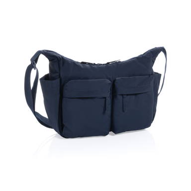 KENTO URBAN RCS gerecyclede nylon gewatteerde schoudertas