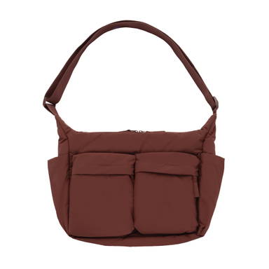 KENTO URBAN RCS gerecyclede nylon gewatteerde schoudertas
