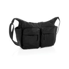 KENTO URBAN RCS gerecyclede nylon gewatteerde schoudertas