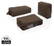 KENTO URBAN RCS gerecyclede nylon packing cube set