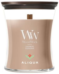 Candela profumata WoodWick Cashmere Medium