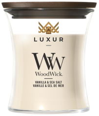 Candela profumata WoodWick Vanilla & Sea Salt Mini Candle