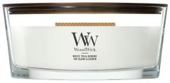 Candela profumata WoodWick White Tea & Jasmine Ellipse Candle