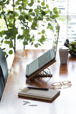 Java Bamboo Laptopstandaard