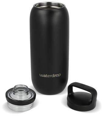 Waterdrop All-Purpose thermofles 600 ml - Zwart