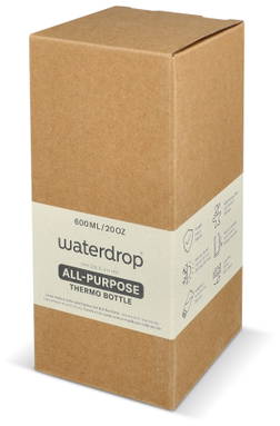 Waterdrop All-Purpose thermofles 600 ml - Beige