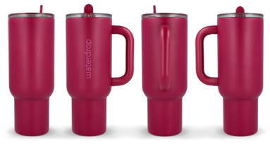 Waterdrop Explorer Thermodrinkbeker 1.100 ml - Donker Roze
