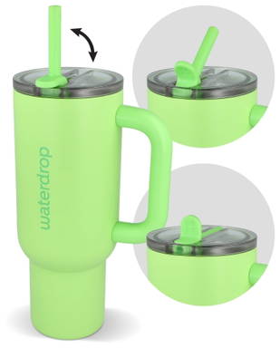 Waterdrop Explorer Thermodrinkbeker 1.100 ml - Lichtgroen