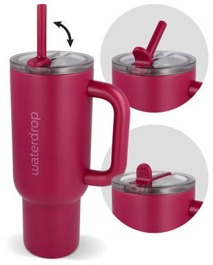 Waterdrop Explorer Thermodrinkbeker 1.100 ml - Donker Roze