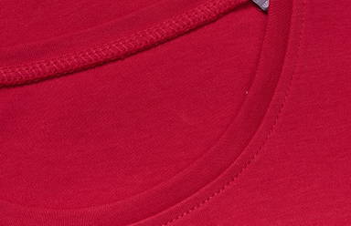 ID Interlock T-Shirt | Bio | lange Ärmel | Damen 5003 - Rot