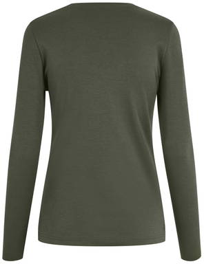 ID Interlock T-Shirt | Bio | lange Ärmel | Damen 5003 - Waldgrün
