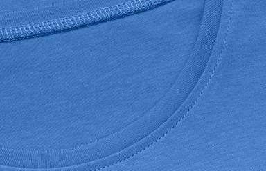 ID Interlock T-Shirt | Bio | lange Ärmel | Damen 5003 - Azurblau