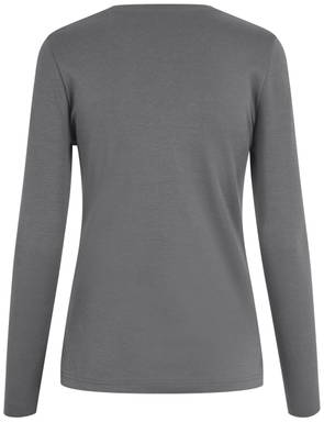ID Interlock T-Shirt | Bio | lange Ärmel | Damen 5003 - Silbergrau