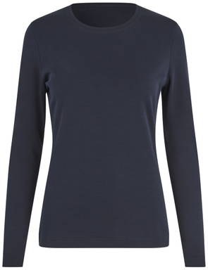 ID Interlock T-Shirt | Bio | lange Ärmel | Damen 5003 - Marineblau