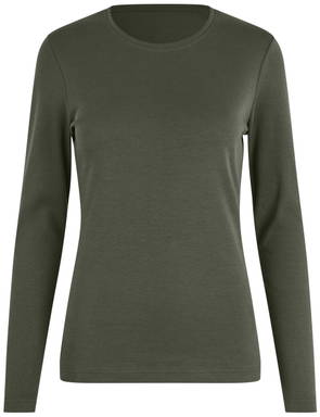 ID Interlock T-Shirt | Bio | lange Ärmel | Damen 5003 - Waldgrün