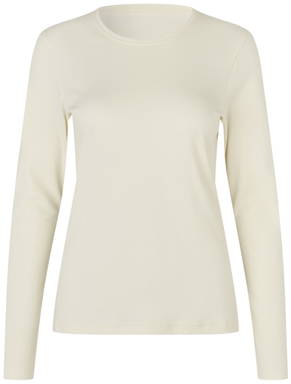 ID Interlock T-Shirt | Bio | lange Ärmel | Damen 5003 - Off-white