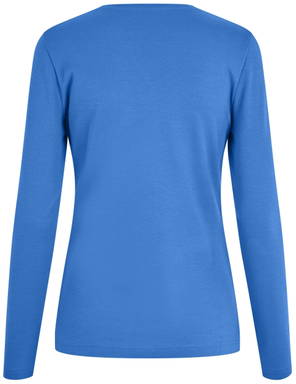 ID Interlock T-Shirt | Bio | lange Ärmel | Damen 5003 - Azurblau