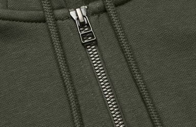 ID Hoodie | biologisch | met rits 6012