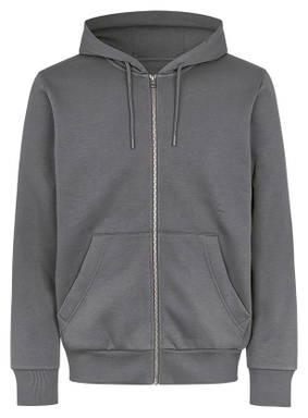 ID Hoodie | biologisch | met rits 6012
