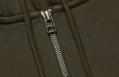 ID Hoodie | biologisch | met rits 6012