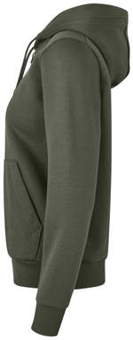 ID Hoodie | biologisch | met rits | dames 6013