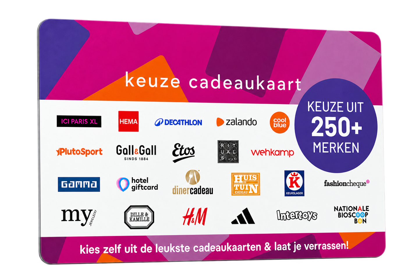 Alles-in-1 Keuze Cadeaukaart