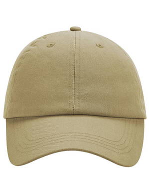 Beechfield low profile 6 panel Dad cap - Desert sand