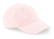 Beechfield low profile 6 panel Dad cap - Pastel pink
