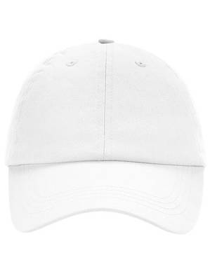 Beechfield low profile 6 panel Dad cap - White
