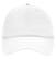 Beechfield low profile 6 panel Dad cap - White