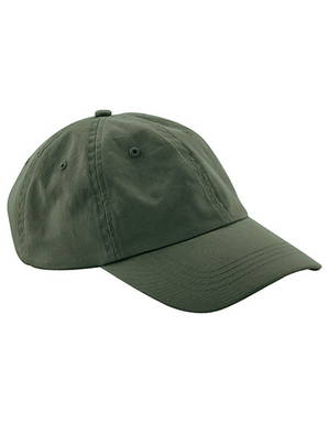 Beechfield low profile 6 panel Dad cap - Olive green