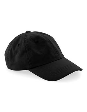 Beechfield low profile 6 panel Dad cap - Black