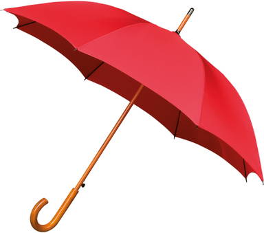 Compacte Falcone paraplu 17 - Rood