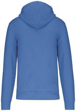 Felpa con zip eco basic - Blu reale chiaro
