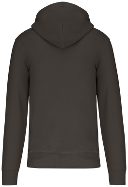 Felpa con zip eco basic - Grigio scuro