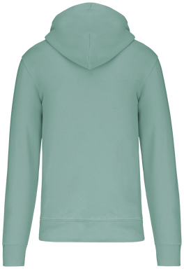 Felpa con zip eco basic - Salvia
