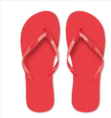Chanclas de PE - Rojo