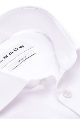Ledûb 4-Way Stretch slim fit overhemd 0343516 - White