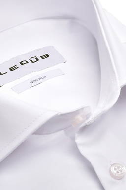 Camisa Ledûb Non-Iron slim fit 0343518 - Branco