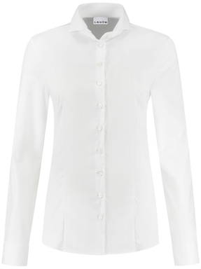 Ledûb Active Stretch ladies fit overhemd 0396513 - White