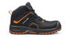 Black/dark orange