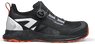 Black/dark orange
