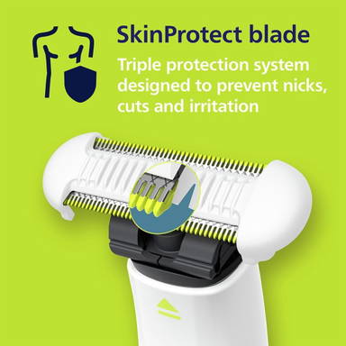 Philips OneBlade Intimate scheerapparaat en trimmer voor intieme zones
