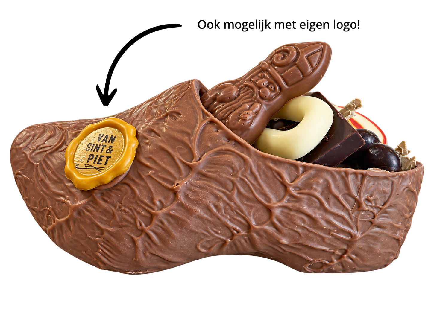 Ambachtelijke chocolade klomp sinterklaas 175 gram