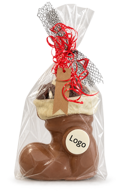 Ambachtelijke chocoladelaars kerst 325 gram