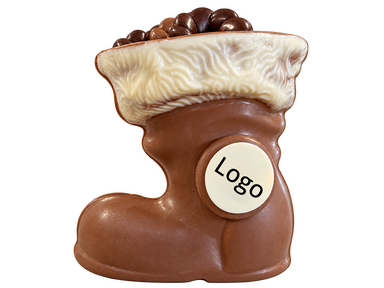 Ambachtelijke chocoladelaars kerst 325 gram