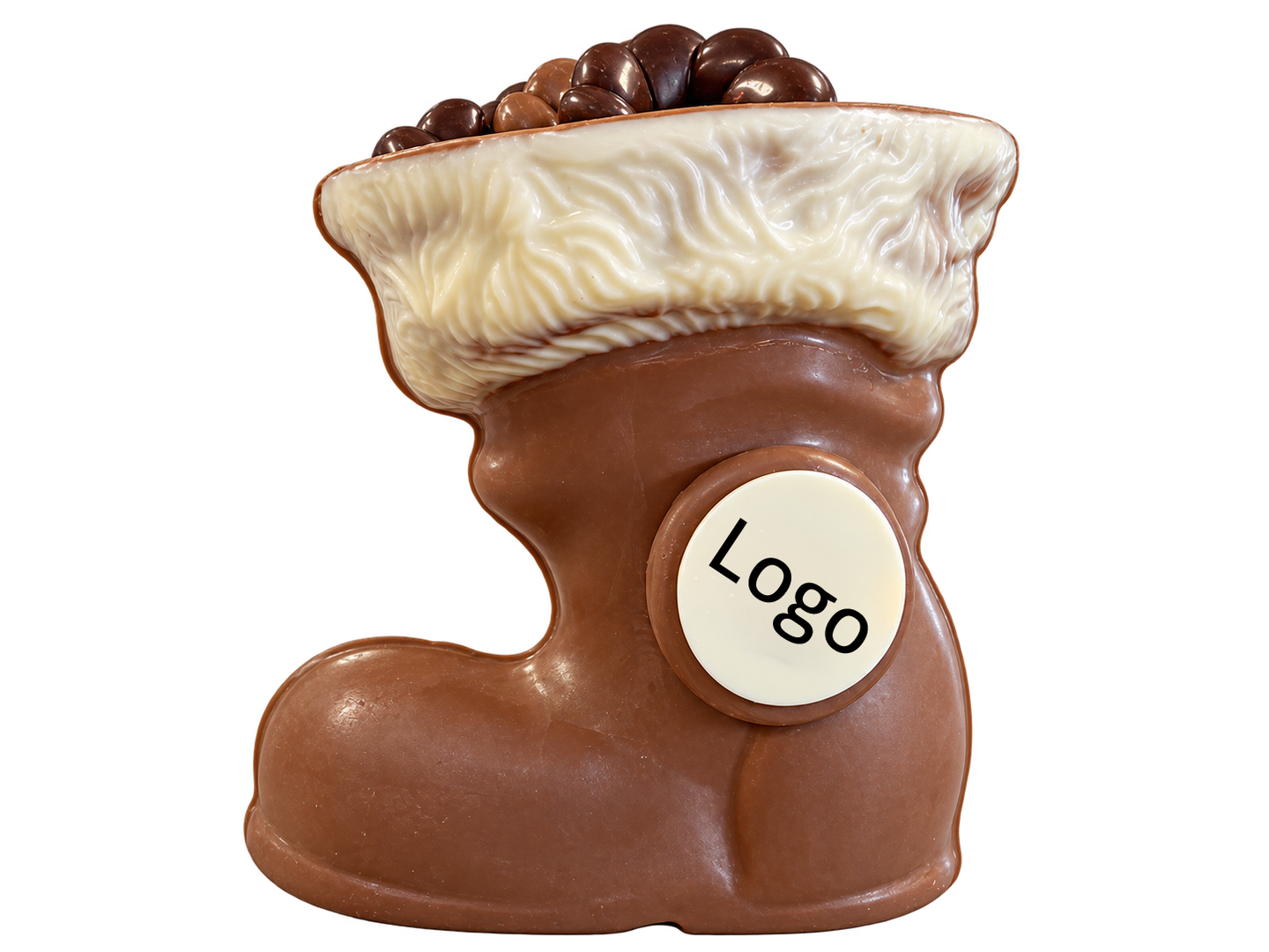Ambachtelijke chocoladelaars kerst 325 gram